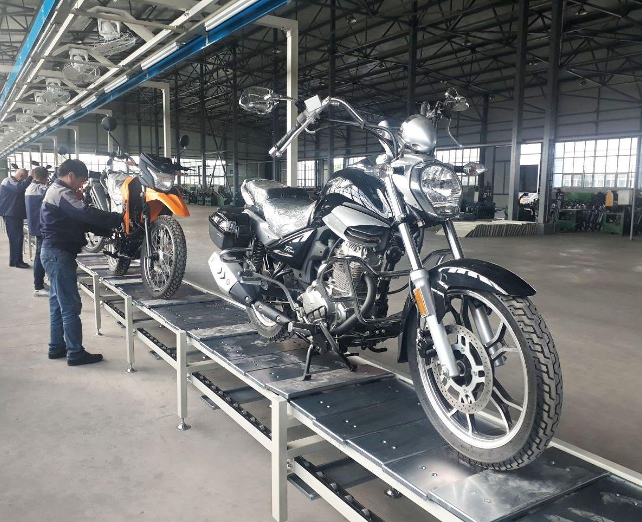 «Norin Moto Bike»da skuter, mototsikl va tritsikllar ishlab chiqara boshlandi
