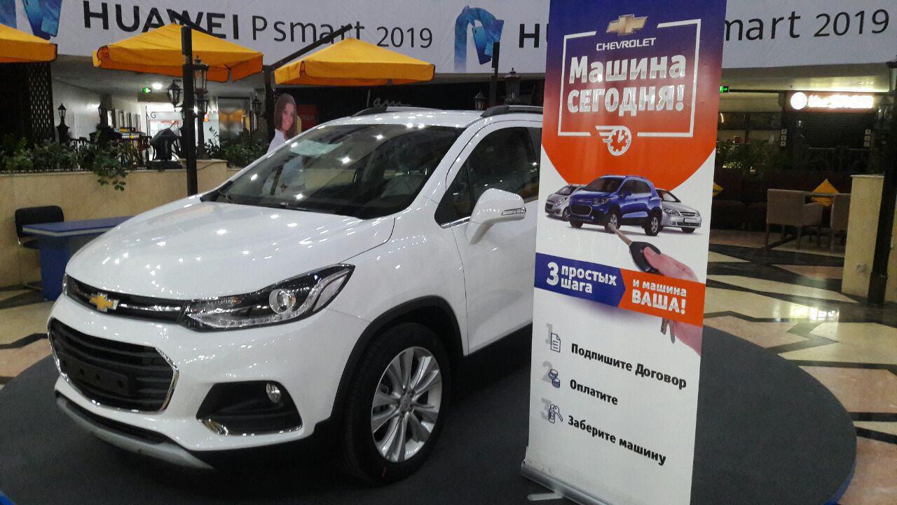 В ТРЦ Samarqand Darvoza открыт пункт продаж автомобилей АО GM Uzbekistan